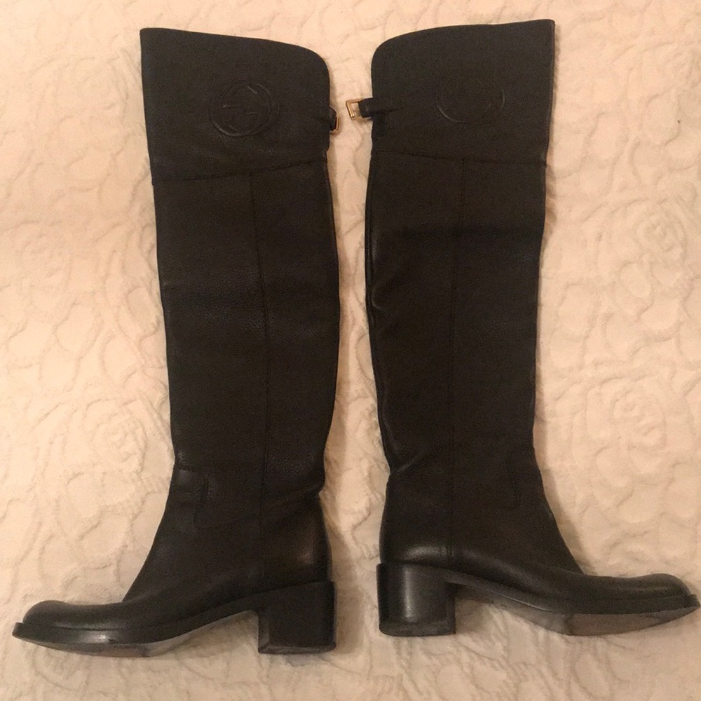 Gucci over the knee boots size 36.5